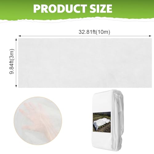 Boao 7 Pcs Plant Covers Freeze Protection, Row Cover & Tree Covers Winter