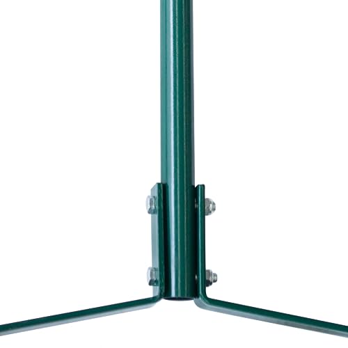 THUNDERBAY 18-Inch Heavy-Duty Rotary Spike Lawn Aerator for Garden & Yard, w/o Mud Guard - style: ARL001