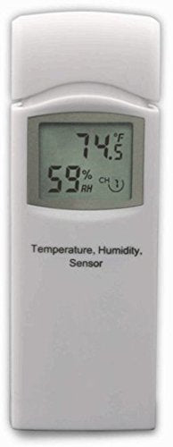 Ambient Weather WS-3000-X3 Thermo-Hygrometer Monitor w/ 8 Remote Sensors - size: 1 Console / 8 Sensors