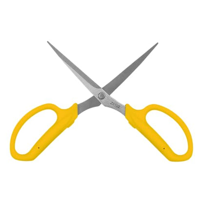 Zenport ZS102 Floral Scissors with Chrome Plated Blade Cap, 3-Inch Blade