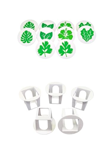Grow Cubes for Hydroponic System/Compatible with Gardyn (10 Grow Cubes / 10 Mix caps) - style: 10 Grow Cubes / 10 Mix caps