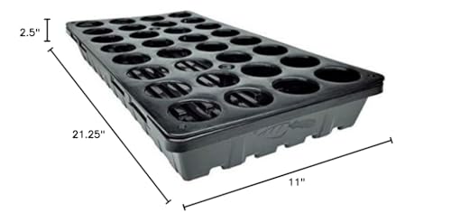 Bootstrap Farmer 1020 Net Pot Trays 10 Pack for Aquaponics and Hydroponics - size: 10