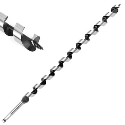 3/4 Inch x 17 Inch Auger Drill Bit for Wood,3/4 Inch Hex Shank - size: 3/4" x 17"