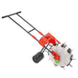 DouSeiAi Garden Seeder, Hand-Push Seeder, Garden Seed Spacer Tool, Precision Seeder for Sowing Seeds, Hand-Push Roller Corn, Peanut, Soybean Planter, 10 Nozzles - size: 10 Nozzles