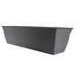 The HC Companies 30" Eclipse Plastic Window Box 7.76"x29.98"x6.57" Plastic Eclipse in Warm Gray Color - color: Warm Gray, size: 30"