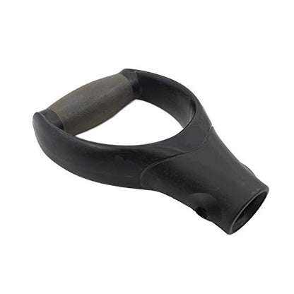 Shovel D Grip Handles,ULIFESTAR D Shaped Snow Shovel Replacement Handle,32mm/1.26'' Inner Diameter Digging Raking Tool Replacement Spade Handles for Lawn Garden Spade Fork Shovel - size: D Shape(Black and Gray)