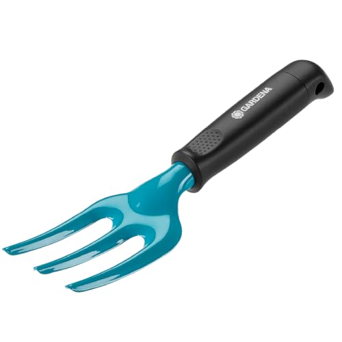 Gardena Transplant Fork for Gardening, r.Blue, 30x8x3.3 cm (08952-20) - style: Contemporary