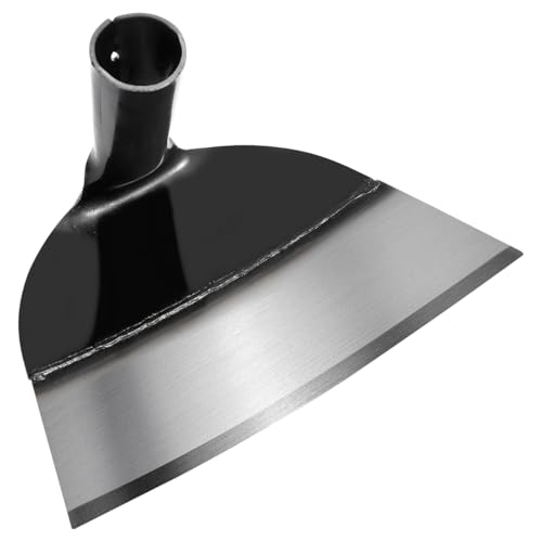 Heavy Duty Manganese Steel Garden Hoe Head Replacement for Weeding Cultivating and Soil Loosening 9.16 X 5.85 X 5.85 Inches Hand Hoe Gardening Tool Without Handle
