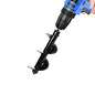Bulb Planter Tool,Auger Drill Bit for Planting 3.15x8.66 Inch Suitable for 3/8”Hex Drive Drill - size: 3.15”x 8.66”