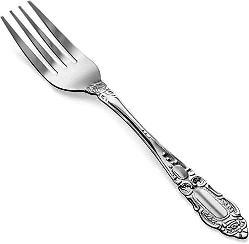 DecorRack 36 Piece Stainless Steel Dinner Forks, 7.5 in, Dishwasher Safe - size: 36 Pack