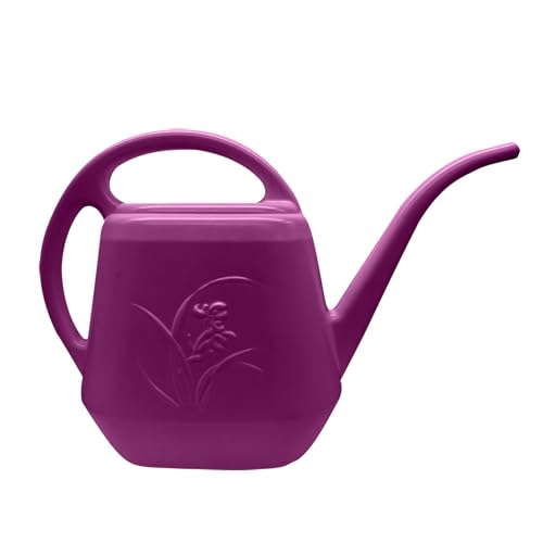 Plant Watering Can Grip- Rose Red - 1/2 Gallon - color: Rose Red