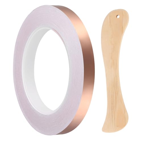Copper Foil Tape 0.47" x98FT Single Conductive Adhesive Tape - size: 0.47 Inch x 98 FT