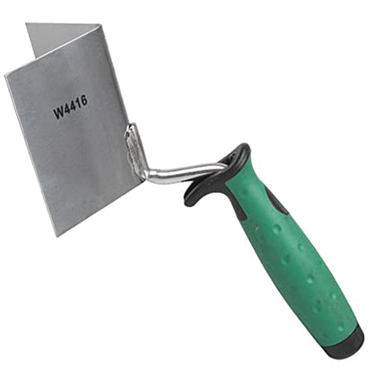 Drywall Corner Tool - Outside Corner Trowel Stainless Steel - size: external