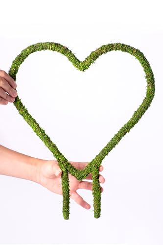 SuperMoss (22242) Heart Plant Trellis, 16" x 13" - size: 16" x 13"