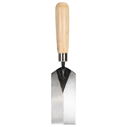 MARSHALLTOWN QLT Masonry Margin Trowel, 5 by 1 1/2 Inch Carbon Steel Blade, Wood Handle, Concrete, 934 (Pack of 2) - size: 5 x 1 1/2 Inch (Pack of 2)