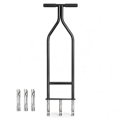 Manual Core Lawn Aerator Tool - size: Aerator + 3 Tines
