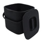 4L Kitchen Compost Bin, Black - color: Black