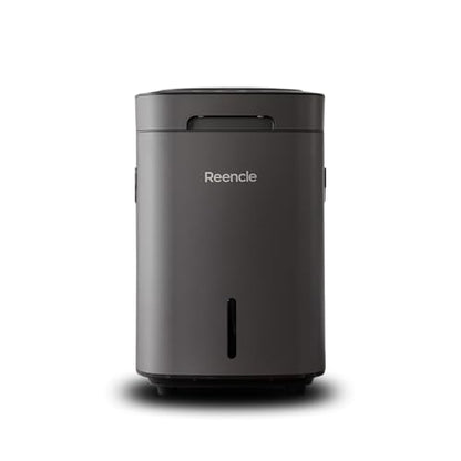 Reencle Prime Electric Composter - 14L Kitchen Composter, Decomposes Up to 2.2 lbs Food Waste Daily, Odorless Indoor Composting with Whisper-Quiet Technology & Rapid Decomposition (Silver) - color: Iron Silver