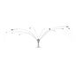 Bird B Gone Bird Spider 360, 4ft, Bird Deterrent for Boats, Docks & Roofs - size: 4 Foot