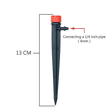 50pcs Drip Emitters for 1/4" Drip Irrigation Tubing - color: Drip Emitters