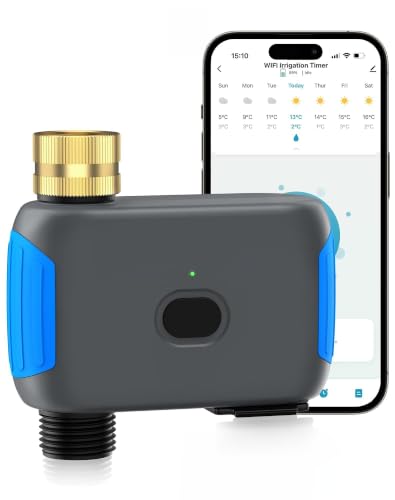 WiFi Sprinkler Timer, Smart Bluetooth Hose Timers, 1 Zone