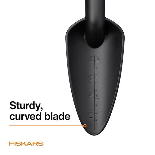 Fiskars Eco Trowel with Curved Spade, Ergonomic Garden Hand Tool - style: Eco Trowel