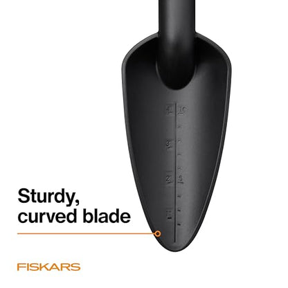 Fiskars Eco Trowel with Curved Spade, Ergonomic Garden Hand Tool - style: Eco Trowel