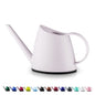 Small Indoor Plant Watering Can Long Spout 1.4L White - color: White