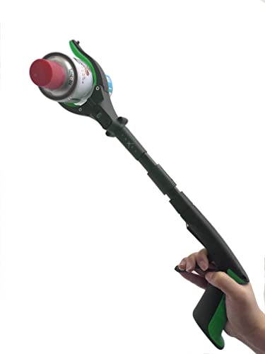 Grabber Tool 19" Aluminum Magnetic Claw with LED Light, Lightweight Foldable Reacher Grabber Pickup Tool, Gripper Grabbers for Elderly Grab it Reaching Tool Trash Picker Grabber, Green, By Luxet