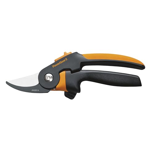 Fiskars PowerGear2 Softgrip Bypass Garden Pruners, 3/4" Branch Cut Capacity - size: PowerGear2 SoftGrip