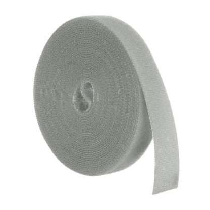 HARFINGTON Garden Plant Tape 16.4ft 19/32" Reusable Garden Plant Ties Strap Nylon Plant Twist Tie for Plant Gardening Home Office, Gray - color: Gray, size: 16.4ft x 19/32"