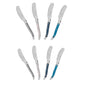 French Home 8-Piece Laguiole Spreader Set - Coastal Frost - style: Coastal Frost