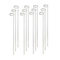 Erva Plant Support Stakes 36 inches, Single Stem Garden Flower Support - Pack of 12 - Made in USA