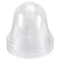 PATIKIL 5-Pack 4.1" Plant Humidity Dome Round Plant Cover Clear 10.5cm - size: 4.1"