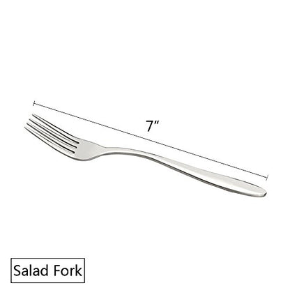 Ramddy 18/10 Stainless Steel Salad Fork, 12-Piece, 7-Inch