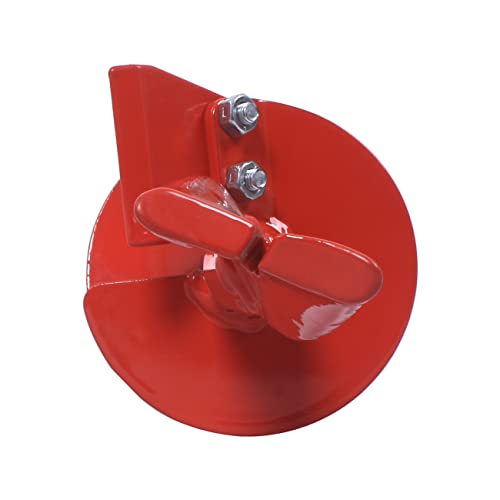 THUNDERBAY 4 Inch Diameter 36 Inch Long Earth Auger Bit with Fishtail Point, for Decks, Mailboxes, Fences, Tree Planting - size: 4" Earth Auger Bit
