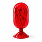 Premium Glass Match Cloche - Matches in a Jar with Striker. Matchstick Holder for Long Matches for Candles. Includes Match Striker and White Matches.