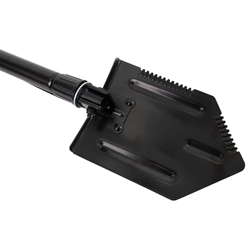 Rothco Heavy Weight Steel Handle Folding Pick & Shovel – Compact Outdoor Camping Survival Tool