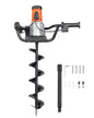 VEVOR Electric Post Hole Digger 1500W 140 RPM with 5.71 in Steel Auger Bit