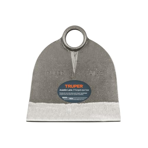 Truper Lane No. 3 Field Hoe Head, 2.1 lb Forged Steel, Heavy-Duty Replacement Hoe Head for Agriculture and Landscaping (Model AL-3/10609)