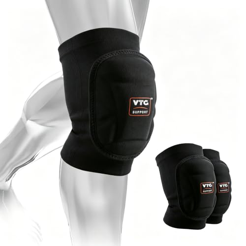1 Pair Soft Foam Knee Pads, Shock Absorbing Support Unisex - size: Large (38-44 CM/15-17½ ")