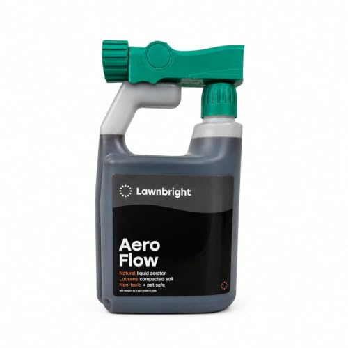 Aeroflow Liquid Lawn Aerator - Soil Loosener for Compacted Clay - 32 oz