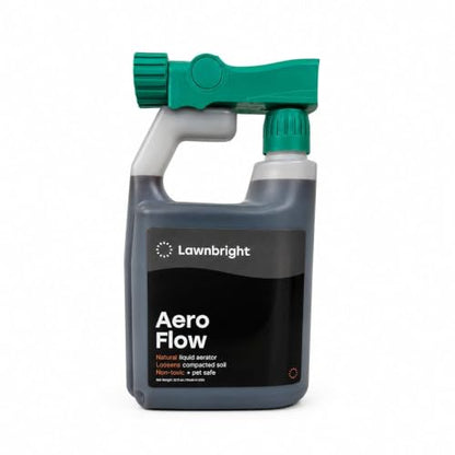 Aeroflow Liquid Lawn Aerator - Soil Loosener for Compacted Clay - 32 oz