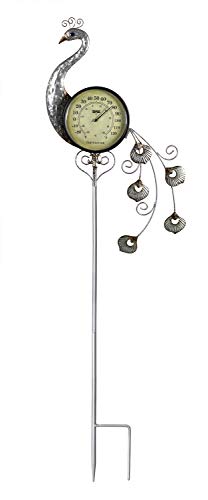 Poolmaster 54581 Outdoor Decoration Garden Stake, Peacock, Multi - style: Peacock