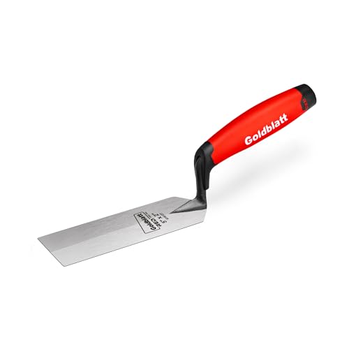 Goldblatt RED Margin Trowel, 5" x 2" Upgraded Ground Blade - style: 5" x 2"