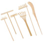 6 Piece Mini Zen Garden Rake Tools, Miniature Tabletop Rock Sand Zen Garden Accessories Zen Sand Garden Rake Set Small Rakes for Garden Beds Mini Sand Stamp Rakes for Home Office Desktop Decoration - style: 6Pcs