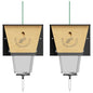 Ultimate Pro Outdoor Carpenter Bee Trap by Best Bee Brothers, Black 2-Pack - color: Black, size: 2 Pack