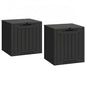YITAHOME 31 Gallon Deck Boxes Set of 2 - color: Black, size: 31 Gallon 2pcs