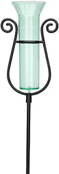 Fox Valley Traders Graceful Rain Gauge, Sturdy Plastic, Glass-Like