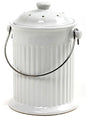 Norpro 93 1 Gallon White Compost Keeper Crock